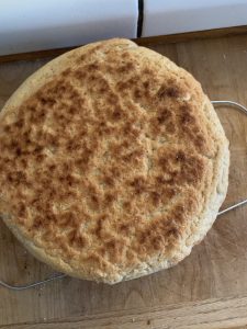 First sourdough loaf bottom